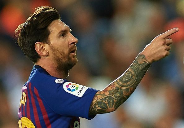 The Argentine currently sits on top of the La Liga goalscoring chart